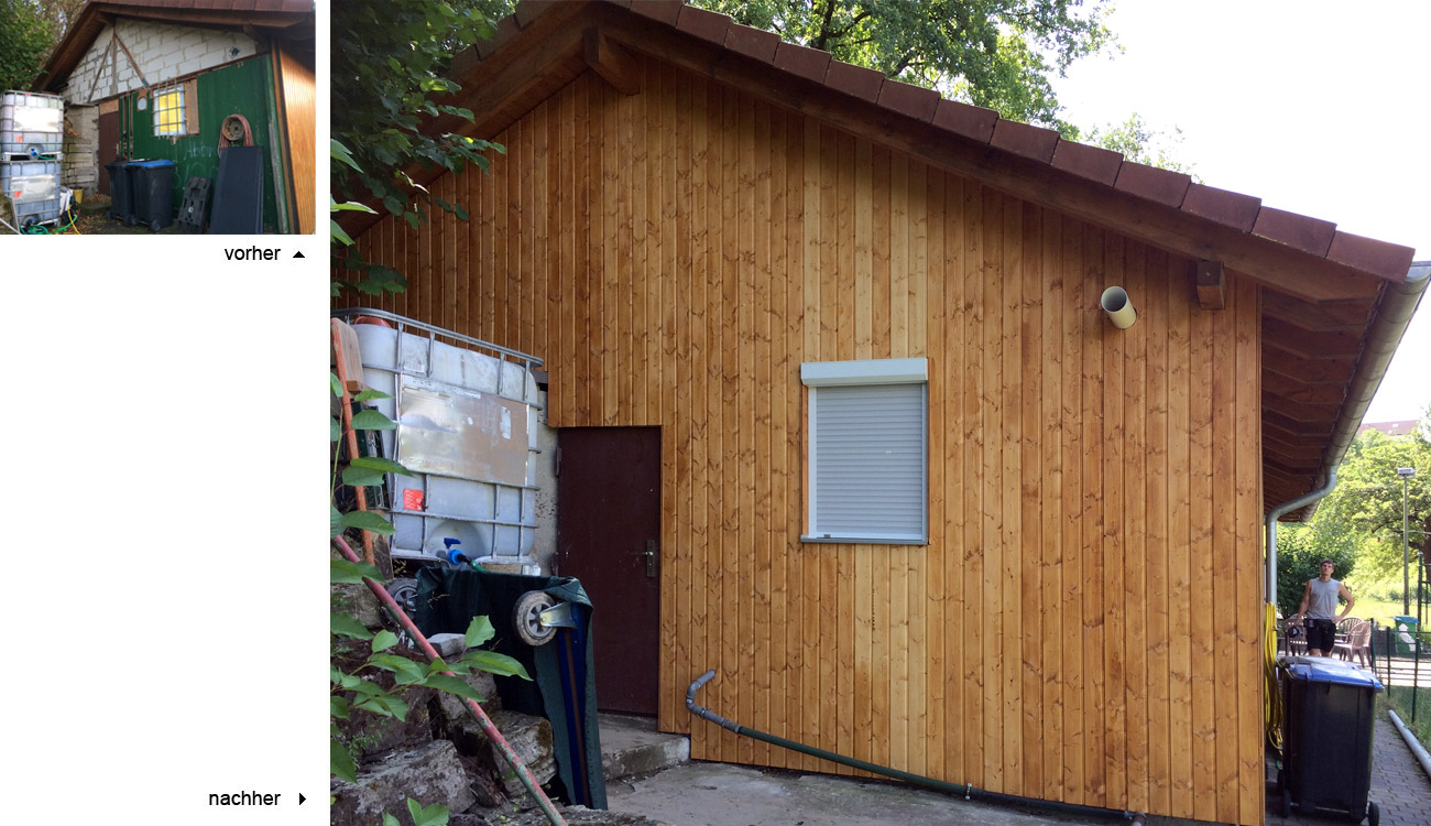 Fassadenerneuerung HSV, Höfingen