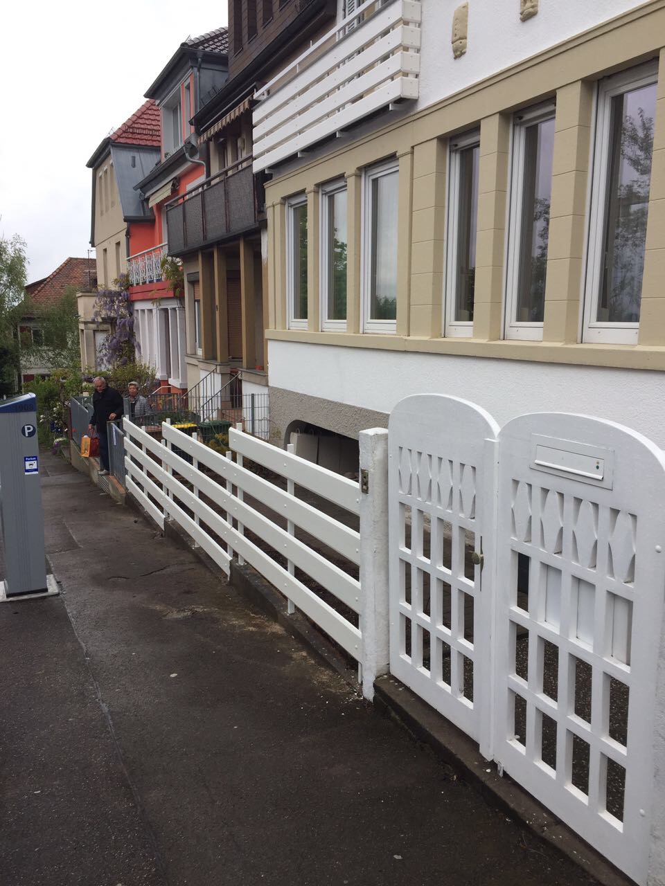 Zaun Werzalit Langprofil milano, Stuttgart