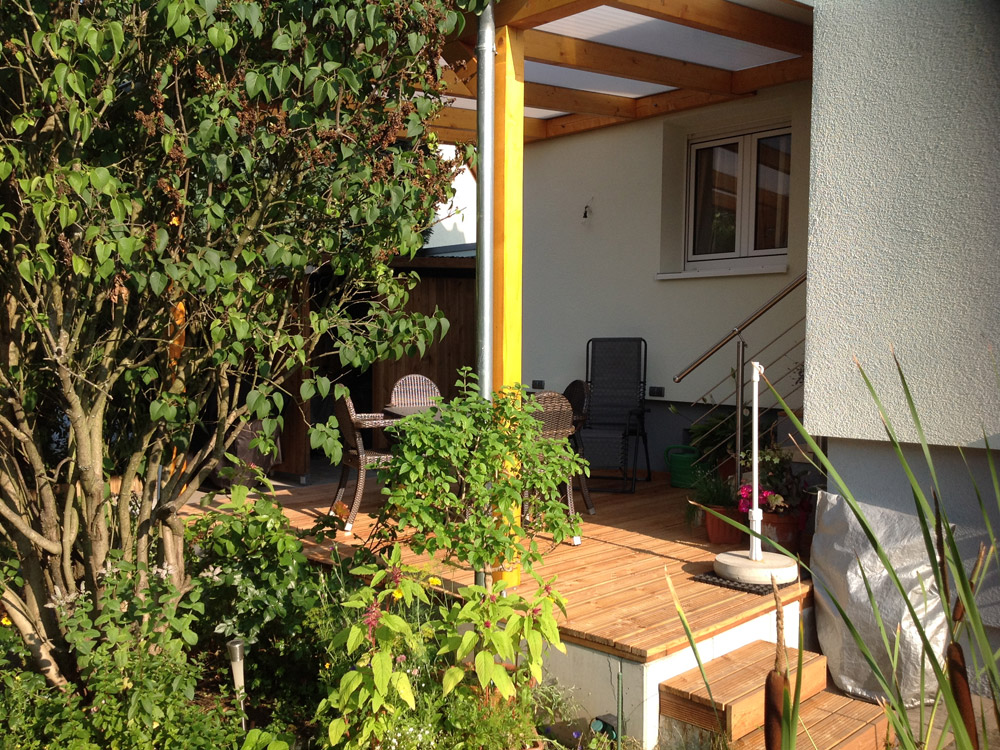 Terrasse und Pergola, Ditzingen