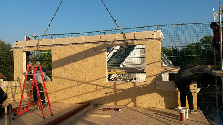 Aufstockung Holzständerbauweise, Bild 6