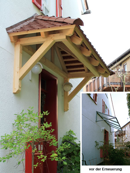 Vordach, Leonberg-Höfingen